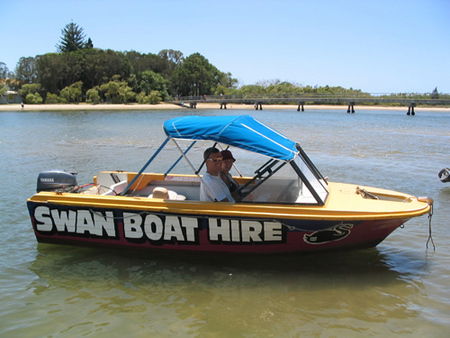 Swan Boat Hire - Hotel Gold Coast 0