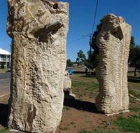 Fossilised Forrest Sculptures - Hotel Gold Coast