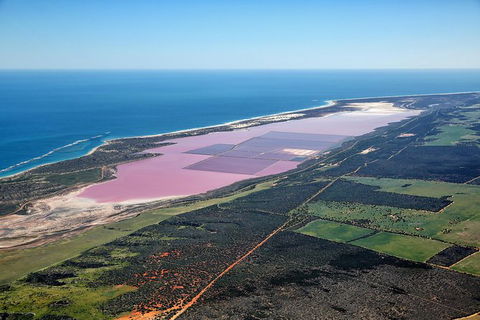Pink Lake & Abrolhos Island Flyover - Hotel Gold Coast 1