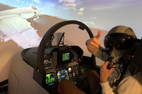 F-18 Combat Fighter Flight Simulator: 60 Minutes - Hotel Gold Coast 0