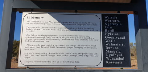 Derby Pioneer Cemetery - Hotel Gold Coast 1