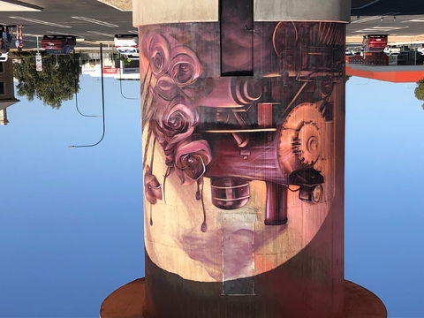 Kadina Water Tower Mural - Hotel Gold Coast 2