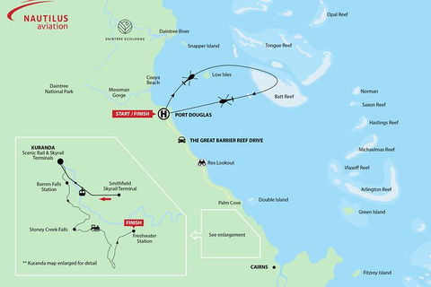 Day Tour To Kuranda, Rainforest And Port Douglas With Flight - Hotel Gold Coast 1