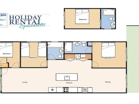 Shady Palms Modern Beach House With Studio - Hotel Gold Coast 4