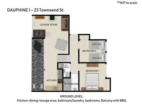Dauphine 1 / 23 Townsend Street - Hotel Gold Coast 4