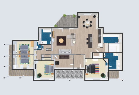 Grandview Accommodation - The Elm Tree Apartments - Hotel Gold Coast 32