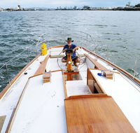 Cruising Yacht in Marina - Hotel Gold Coast