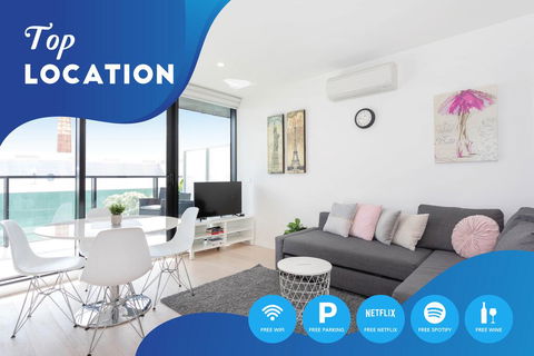 South Yarra City View Apartment With Car Park, Amazon Alexa, Spotify, Netflix, And WiFi - Hotel Gold Coast 0