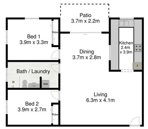 Spacious 2 Bedroom Beach Side Apartment - Close To Shopping Centre With Coles, Health Food Shop, Sushi, Pizza, Cafes, Hairdresse - Hotel Gold Coast 2