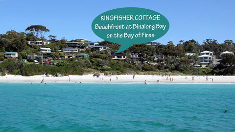 KINGFISHER COTTAGE Beachfront At The Binalong Bay - Hotel Gold Coast 16