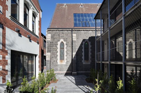 Converted Blue Stone Church - Hotel Gold Coast 4