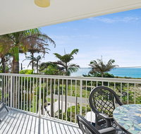 Views of Moreton Island from balcony at Beachside Haven Rickman Pde Woorim - Hotel Gold Coast