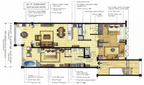 Beach Club Port Douglas Luxury Apartments - Hotel Gold Coast 18