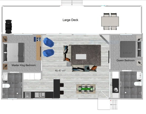 BINALONG BRAE @ Bay Of Fires Two Bedroom Both With Ensuites - Hotel Gold Coast 2